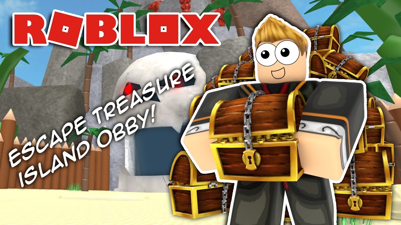 Escape Treasure Island Roblox Obby Youtube - escape beach obby roblox