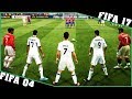 CRISTIANO RONALDO free kicks evolution [FIFA 04 - FIFA 17] ⚽