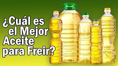 ¿Cuál es el aceite más saludable para freír alimentos?