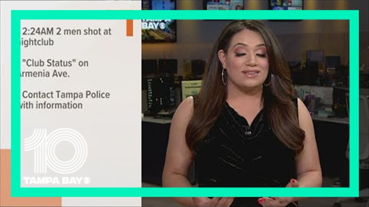 2 people injured after Tampa nightclub shooting, police report - YouTube