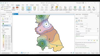 MAPA DE ISOTERMAS EN ARCGIS PRO