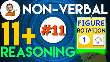 11 Plus Non Verbal Reasoning - Type 11 - Figure Rotation - Part 1 | Lessonade