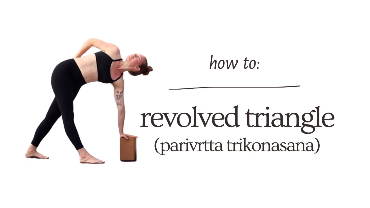 Parivrtta Trikonasana (Revolved Triangle Pose) - YouTube