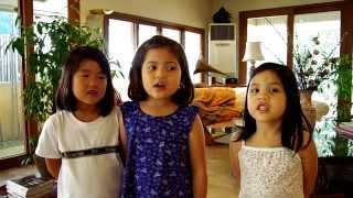 Let It Go - Frozen (Cover by 5 Year Olds Lucy Domingo & Olivia Lebron)