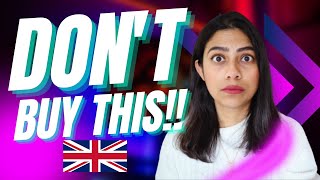 5 Things You Should NEVER Buy in UK | What to pack when moving to UK 2023