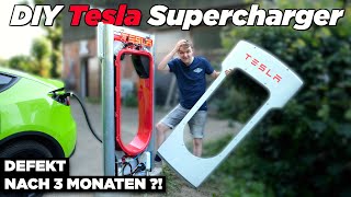 Ich UPGRADE meinen DIY Tesla Supercharger  - Wasserschaden, Software-Bugs & More