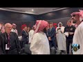 Turki Alalshikh addresses Deontay Wilder in the dressing room upon arrival  to fight with Zhang 💣