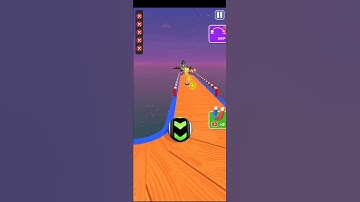 sky rolling ball 3d game game video ! balls game video ! #trending #viral #video