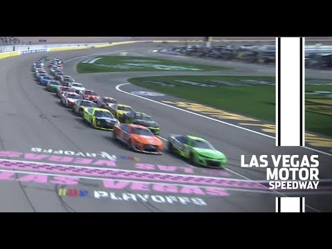 Retaliation brings chaos for playoff drivers at Vegas | Extended Highlights