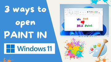 How to Open Paint in Windows 11 | 3 Step-by-Step Techniques