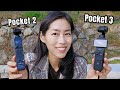 Dji osmo pocket 3 vs pocket 2  worth the upgrade best vlogging camera 2023