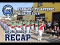 Delfines Marching Band - Carnaval Santiago Tulantepec 2019 (Drum Major´s Recap)