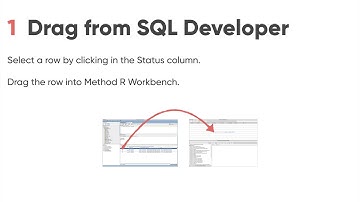 Seven Workflows Using Oracle SQL Developer and Method R Workbench