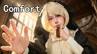 ASMR Haven Check & Comfort ✨ ( Wood Tapping, Soft Feather Sweeping & Metal Echoes) screenshot 1