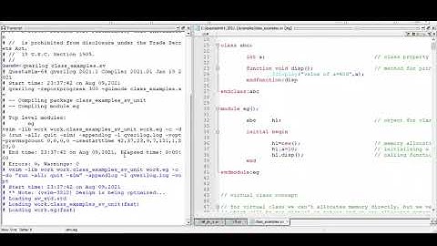 Concept of virtual class w.r.p.t System Verilog.