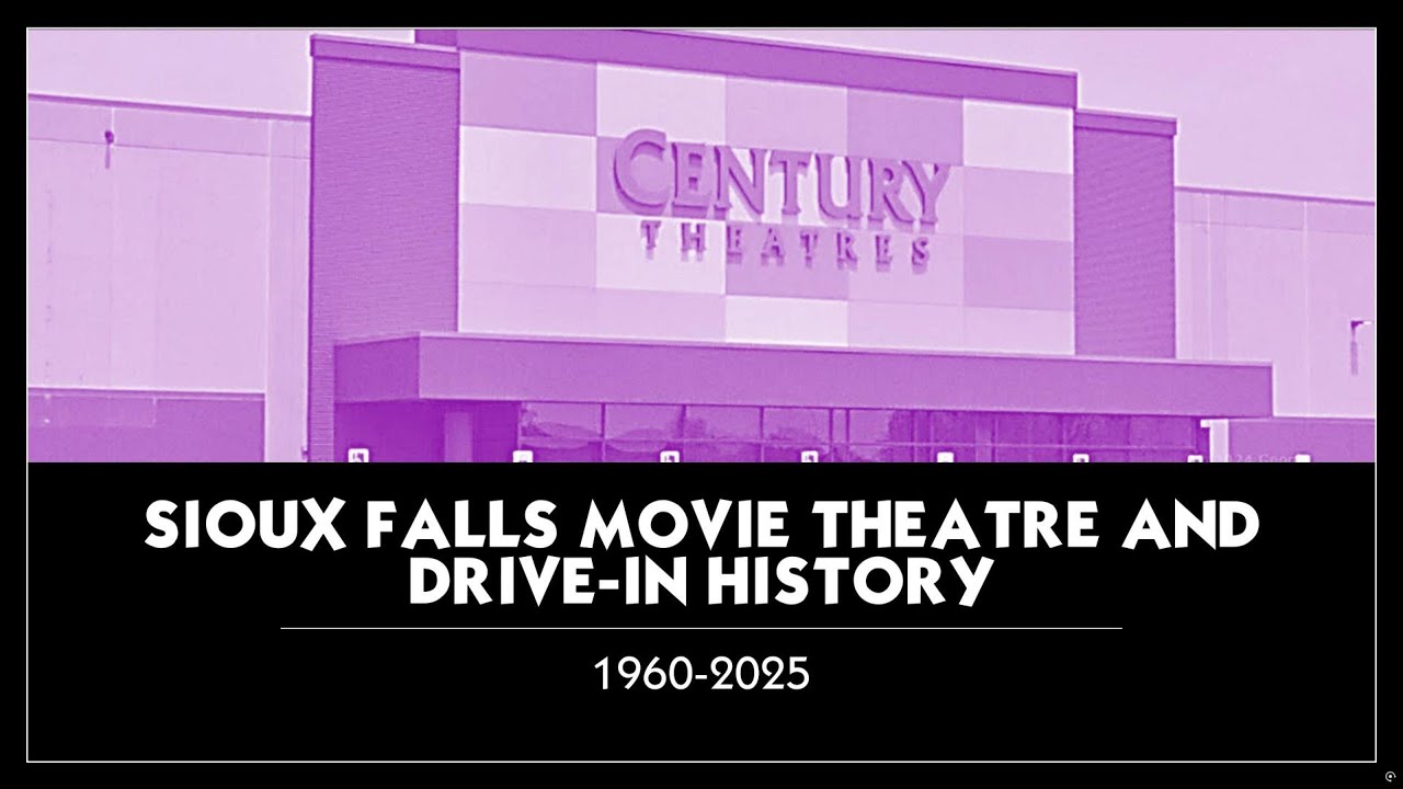 Sioux Falls movie theatre and drive-ins history 1960-2025