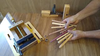 Como fazer cavilheiro e cavilas de madeira