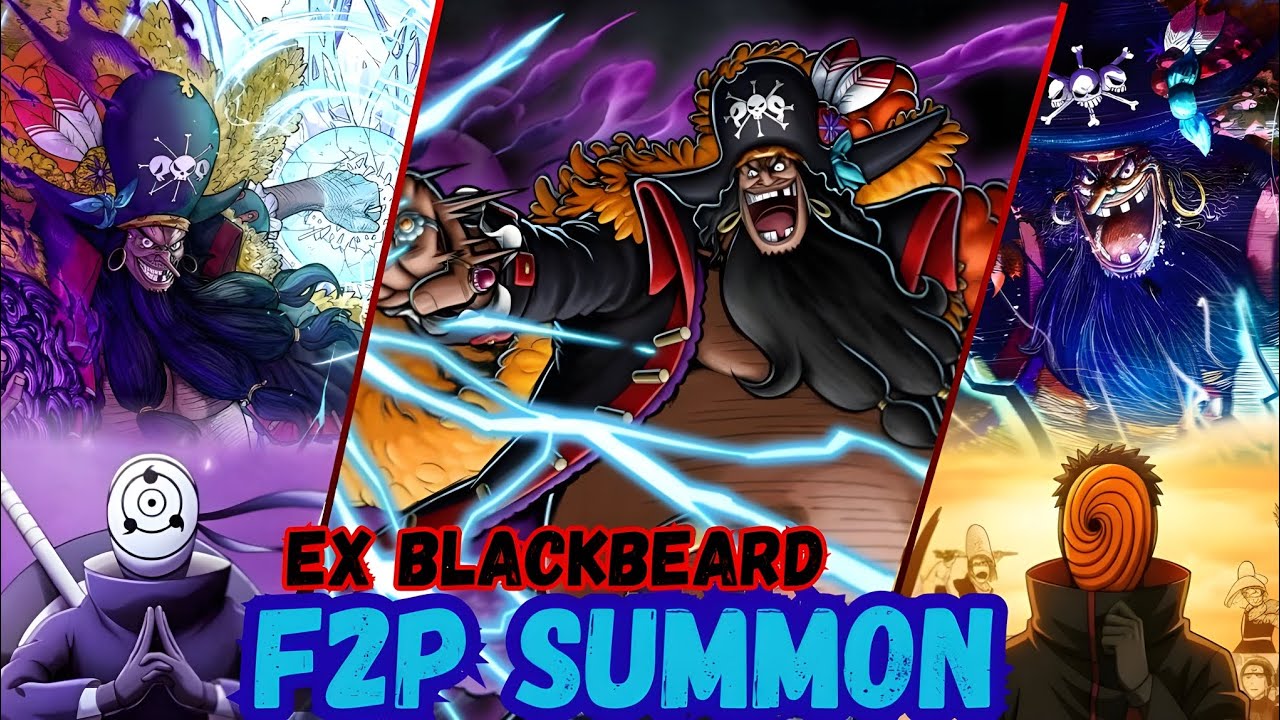 Ex Blackbeard Summon ~ Deadliest Summon ever ||F2P OBITO|| #opbr #onepiece #bountyrush #opbrsummons 