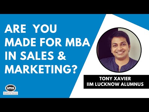 #1 All About MBA Specialisations - Sales and Marketing | IMS India