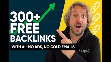 How I Get 300+ Free High-Quality Backlinks with AI (No Ads, No Cold Emails)