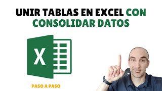 Unir tablas en Excel | CONSOLIDAR datos 📗