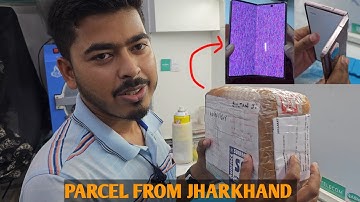 Galaxy Z fold2 Display Flickering & Hinges Issue Solve || Parcel FromJharkhand || Qaswa Telecom