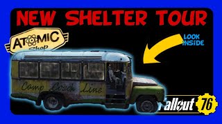 Summer Camp Shelter Tour & Bundle Showcase | Fallout 76