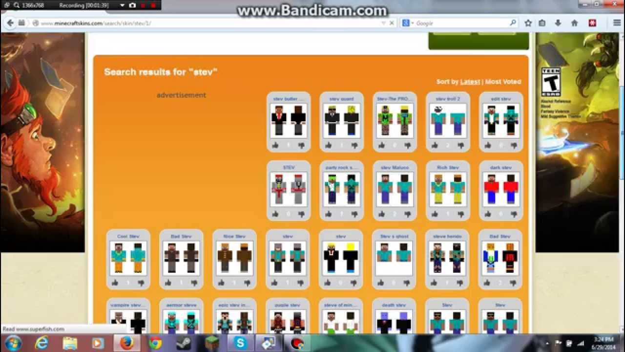 How to upload minecraft skins to minecraft - YouTube