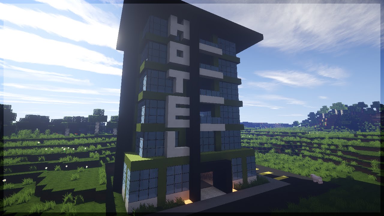 Minecraft: TENHA UM HOTEL/PRÉDIO MODERNO EM UM SEGUNDO! Minecraft: TENHA UM HOTEL/PRÉDIO MODERNO EM UM SEGUNDO!