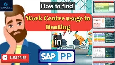 how to find work centre used in routing| SAP PP Routing Report | CA80 | Work Centre where used list