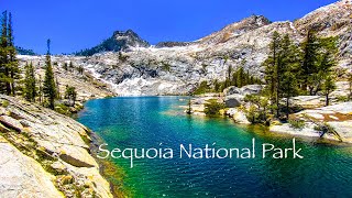Backpacking Sequoia National Park Amazing Views Hiking Mt Silliman Twin Ranger Crescent Lake 4k60fps
