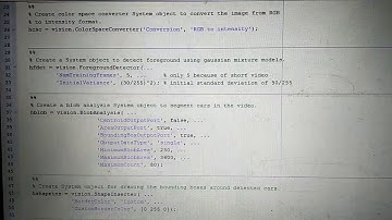 Cars detection using MATLAB (Computer Vision)