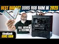 Best Budget DDR5 RGB RAM in 2025 🔥 KingBank DDR5 RAM ⚡ Full Review &amp; Testing