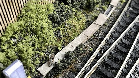 How I Assemble Scalemodelscenery Concrete Lineside Trunking LX035-00