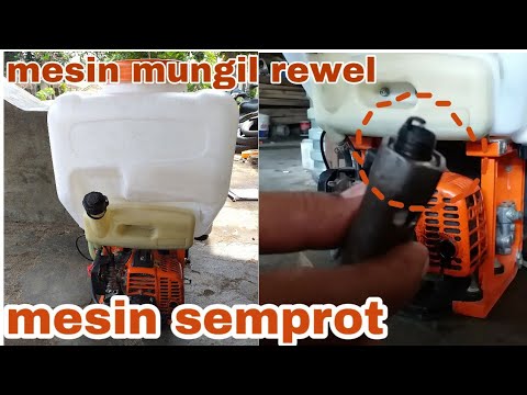 Mesin semprot padi busi  cepat  mati  YouTube