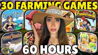 I Played 30 Cozy Farming Games for 2 Hours Each to Find the Best Ones