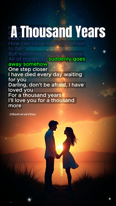 a thousand years Karaoke 🎵 Learn English with Christina Perri