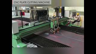 CNC plasma and flame cutting machine