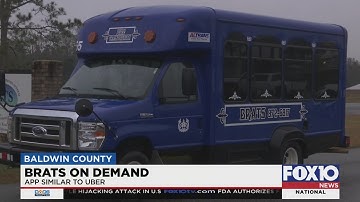 New BRATS app offers on-demand public transportation in Baldwin County