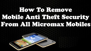 How To Remove Privacy Protection Password (Anti Theft) EASILY From All Micromax Mobiles