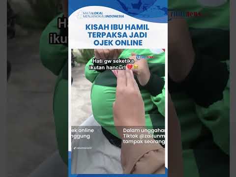 Kisah Haru Ibu Hamil Terpaksa jadi Driver Ojol untuk Uang Persalinan, Cerai karena Diselingkuhi