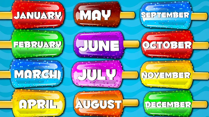 Months Of The Year Songs For Kids And children Preschool Videos For Baby