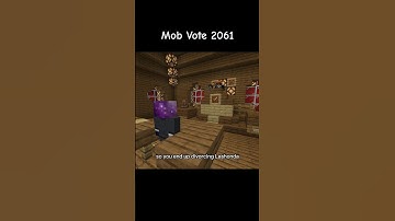 Mob Vote 2061 🌞 #minecraft #gaming