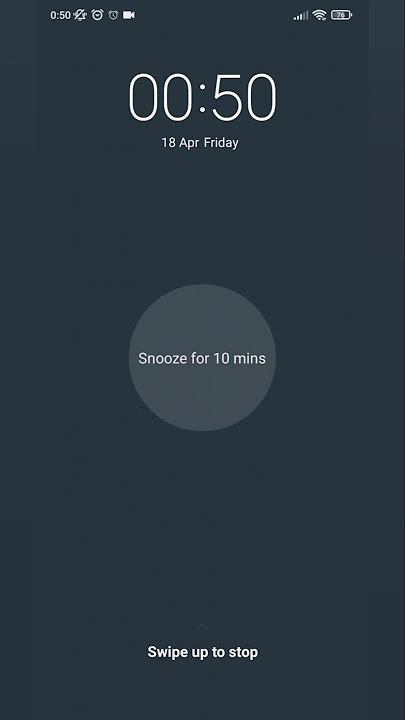 Xiaomi Nature Alarm - Gold 2