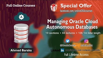 Managing Oracle Cloud Autonomous Databases