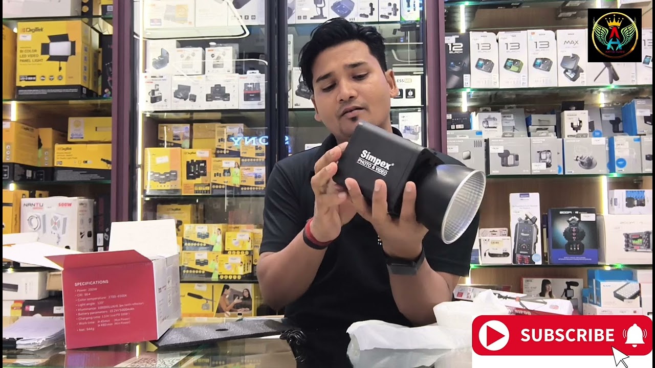 Simpex Photo and Video LED Light