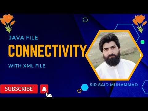 Java File Connectivity with XML File Pashto (OnCreate() and Supper method in Android Studio)
