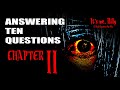 Answering 10 Questions: It&#39;s Me, Billy Chapter 2 - Black Christmas