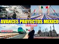 ASI AVANZAN LOS MEGA PROYECTOS DE MEXICO: TREN MAYA, COQUIZADORA SALINA CRUZ, PRESA Y REFINERIA