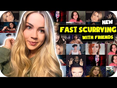 ASMR: Fast Unpredictable Scurrying Up to Camera with Friends 🥰